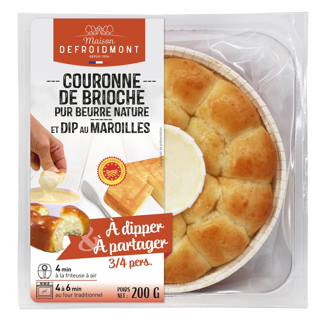 Mini Couronne nature sauce au Maroilles